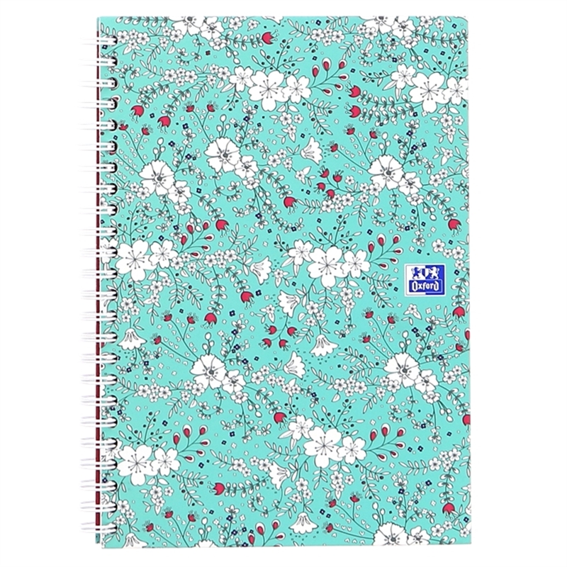 oxford-forme-floral-hardcover-spiralbuch-a5-60-blatt-90-g/m-kariert-5-x-5-mm-scribzee-app