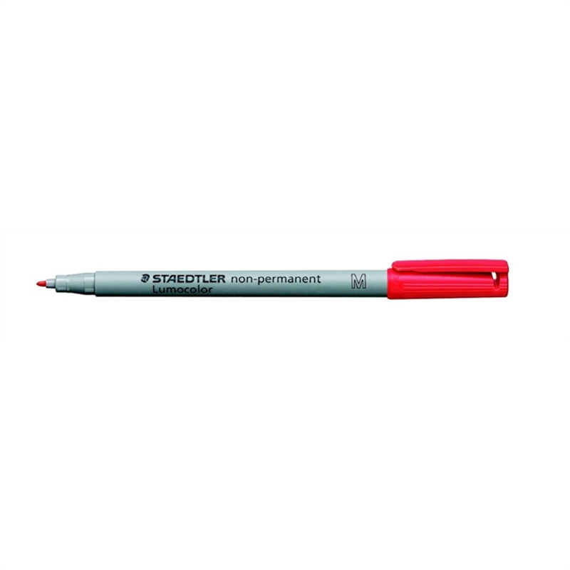 staedtler-oh-stift-lumocolor-315-m-nachfuellbar-non-permanent-1-mm-schaftfarbe-grau-schreibfarbe-rot