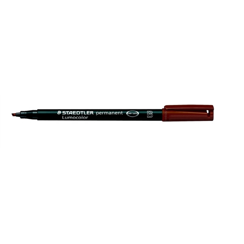 staedtler-oh-stift-lumocolor-314-b-permanent-1-2-5-mm-schaftfarbe-schwarz-schreibfarbe-braun