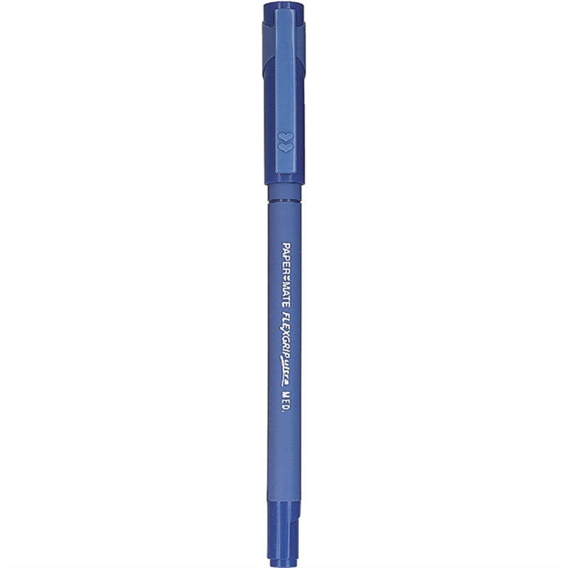 paper-mate-kugelschreiber-flexgrip-ultra-capped-m-1-mm-schreibfarbe-blau