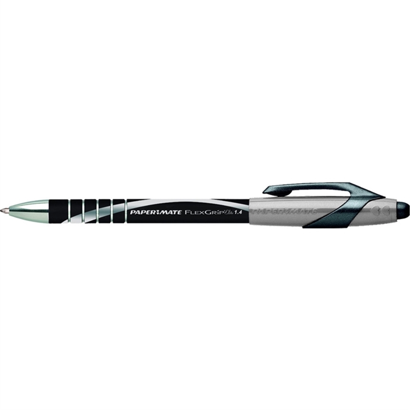 paper-mate-kugelschreiber-flexgrip-elite-b-0-8-mm-schreibfarbe-schwarz