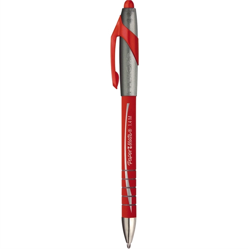 paper-mate-kugelschreiber-flexgrip-elite-b-0-8-mm-schreibfarbe-rot