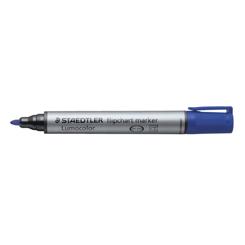 staedtler-flipchartmarker-lumocolor-356-nachfuellbar-rundspitze-2-mm-schreibfarbe-blau