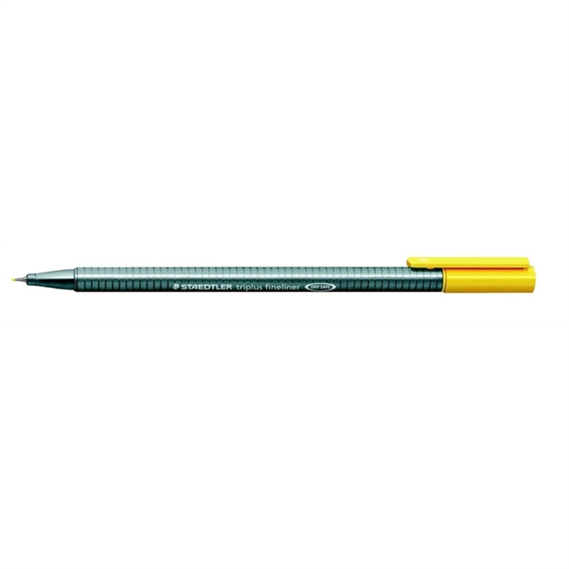 staedtler-fineliner-triplus-mit-kappe-0-3-mm-schreibfarbe-gelb