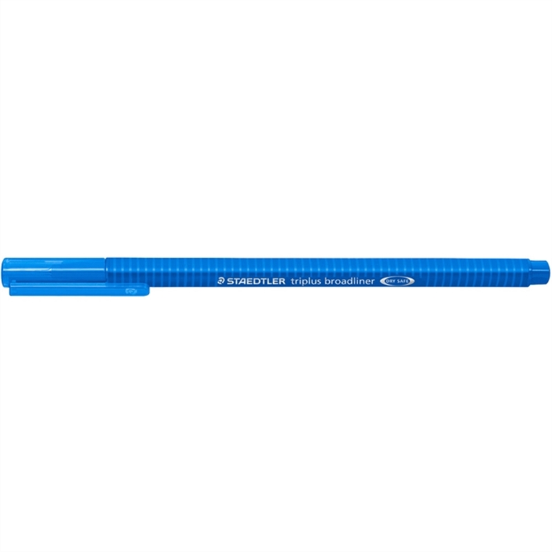 staedtler-fineliner-triplus-broadliner-mit-kappe-0-8-mm-schreibfarbe-blau