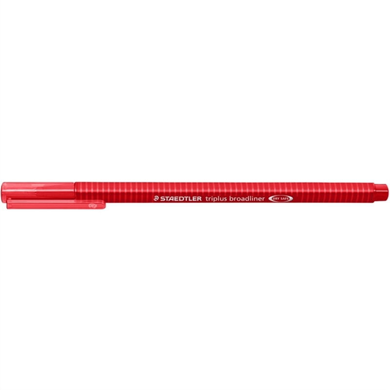 staedtler-fineliner-triplus-broadliner-mit-kappe-0-8-mm-schreibfarbe-rot