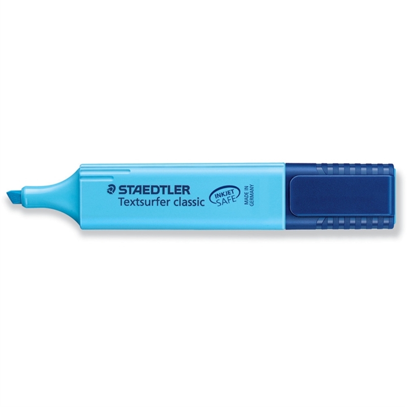 staedtler-textmarker-textsurfer-classic-nachfuellbar-keilspitze-1-5-mm-schreibfarbe-blau-10-stueck