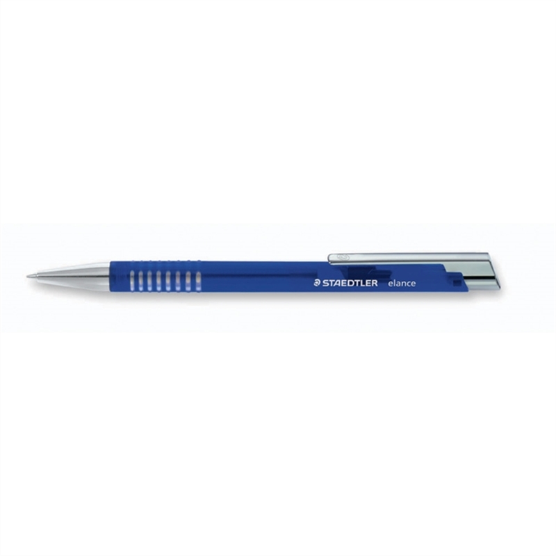 staedtler-kugelschreiber-elance-nachfuellbar-druckmechanik-m-schaftfarbe-blau-schreibfarbe-blau