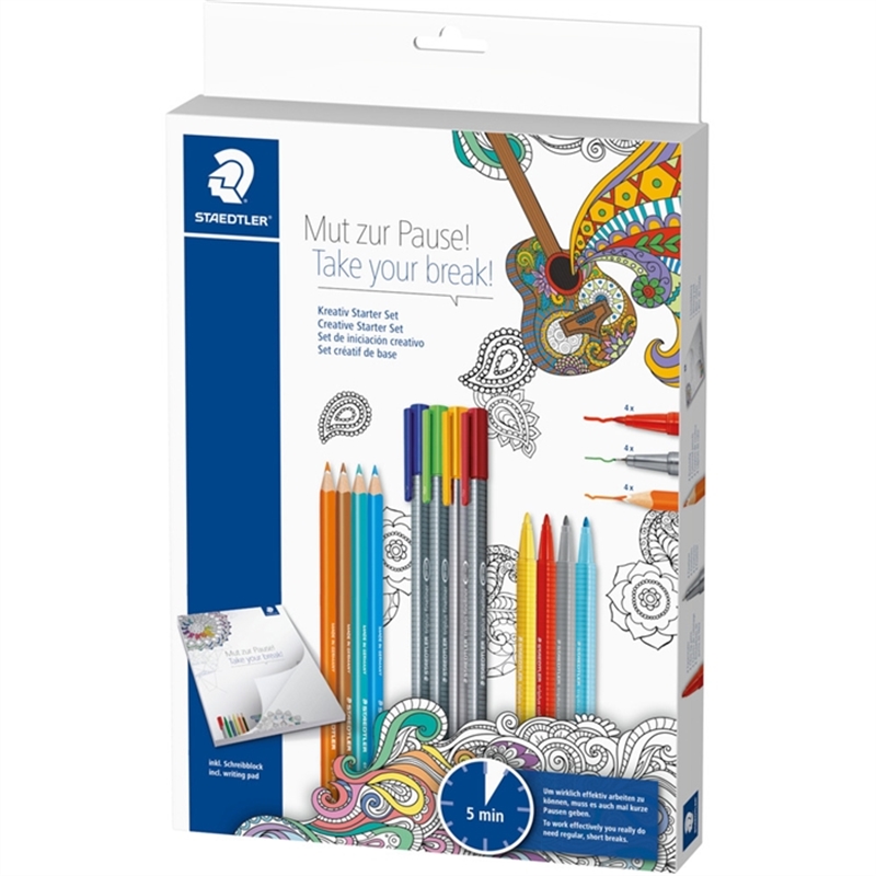 staedtler-malset-mut-zur-pause-kreativ-starter-set-1-stueck