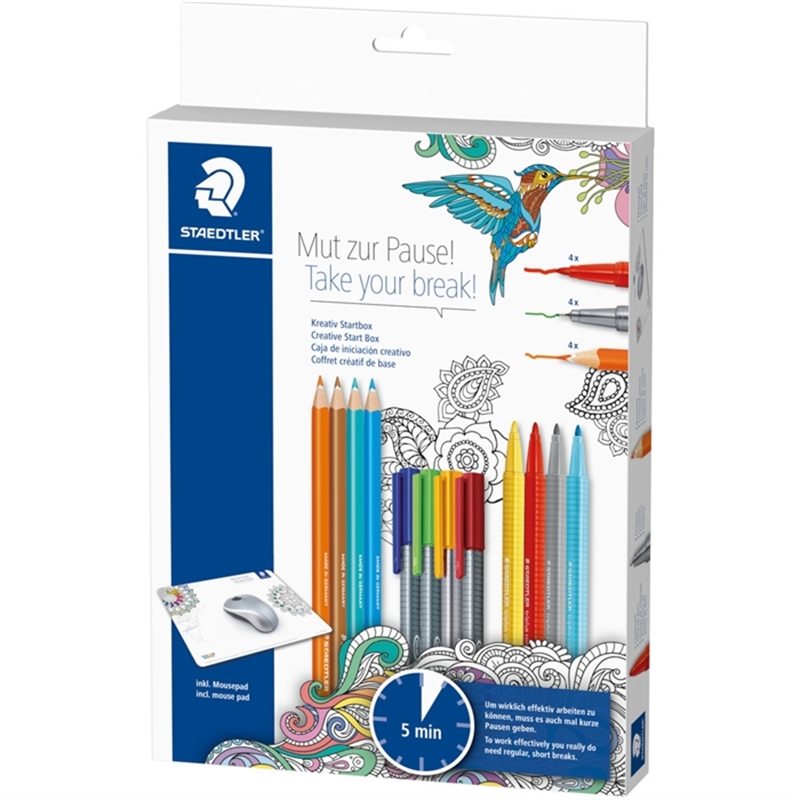 staedtler-malset-mut-zur-pause-kreativ-startbox-1-stueck