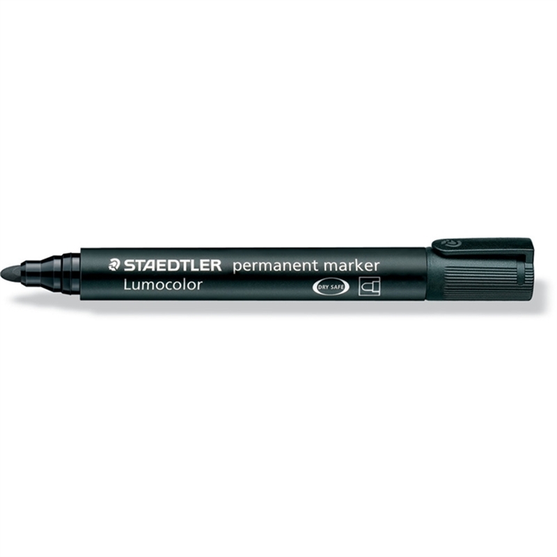 staedtler-permanentmarker-lumocolor-352-nachfuellbar-rundspitze-2-mm-schreibfarbe-schwarz-10-stueck