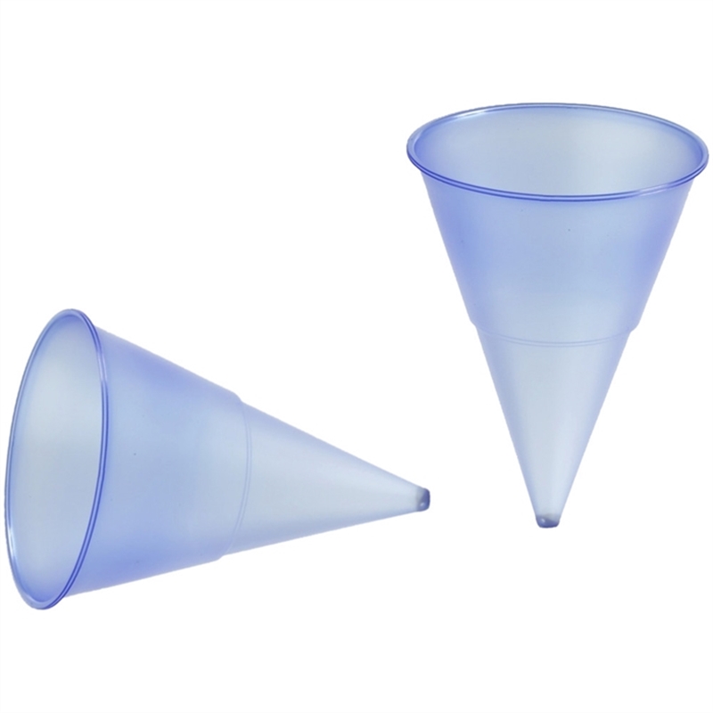 papstar-becher-blue-cone-einweg-polypropylen-spitz-zulaufend-konisch-115-ml-blau-transparent-1-000-stueck