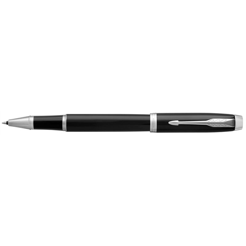 parker-tintenkugelschreiber-im-black-chrome-schaftfarbe-schwarz