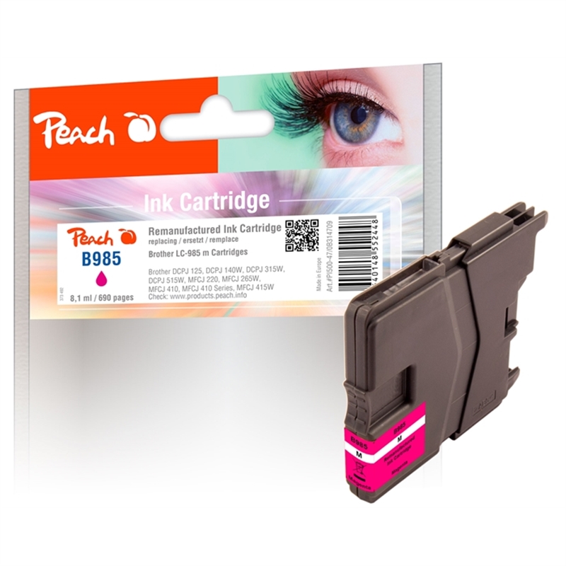 peach-tintenpatrone-magenta-kompatibel-zu-brother-lc-985m