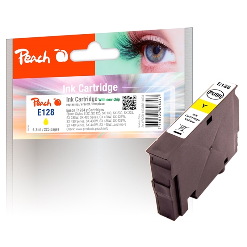 peach-tintenpatrone-gelb-kompatibel-zu-epson-t128-t1284