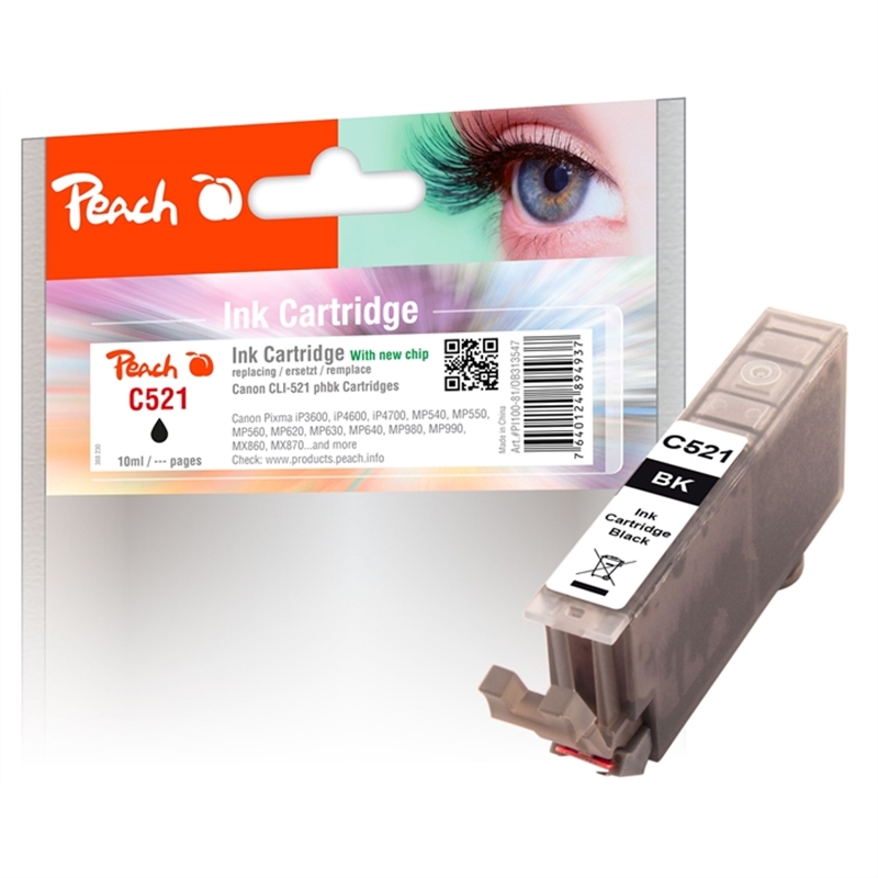 peach-xl-tintenpatrone-foto-schwarz-kompatibel-zu-canon-cli-521bk-2933b001