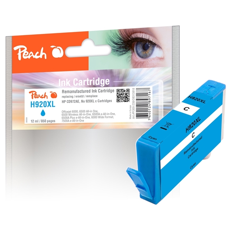 peach-tintenpatrone-cyan-hc-kompatibel-zu-hp-no-920xl-cd972ae