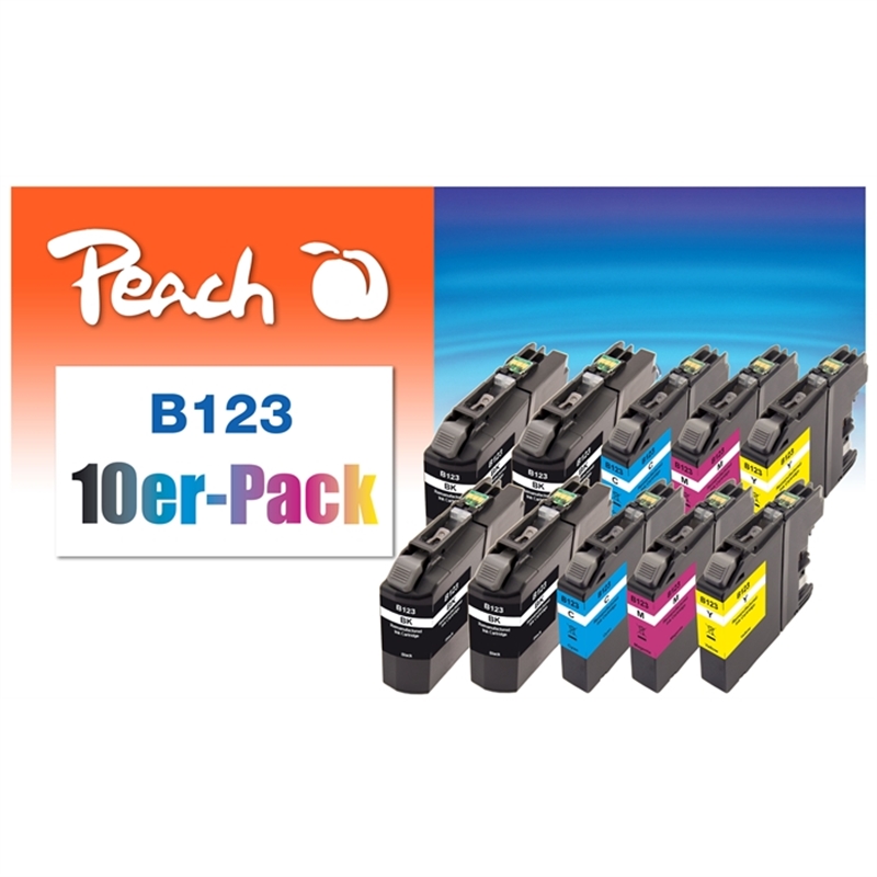 peach-10er-pack-tintenpatronen-kompatibel-zu-brother-lc-123