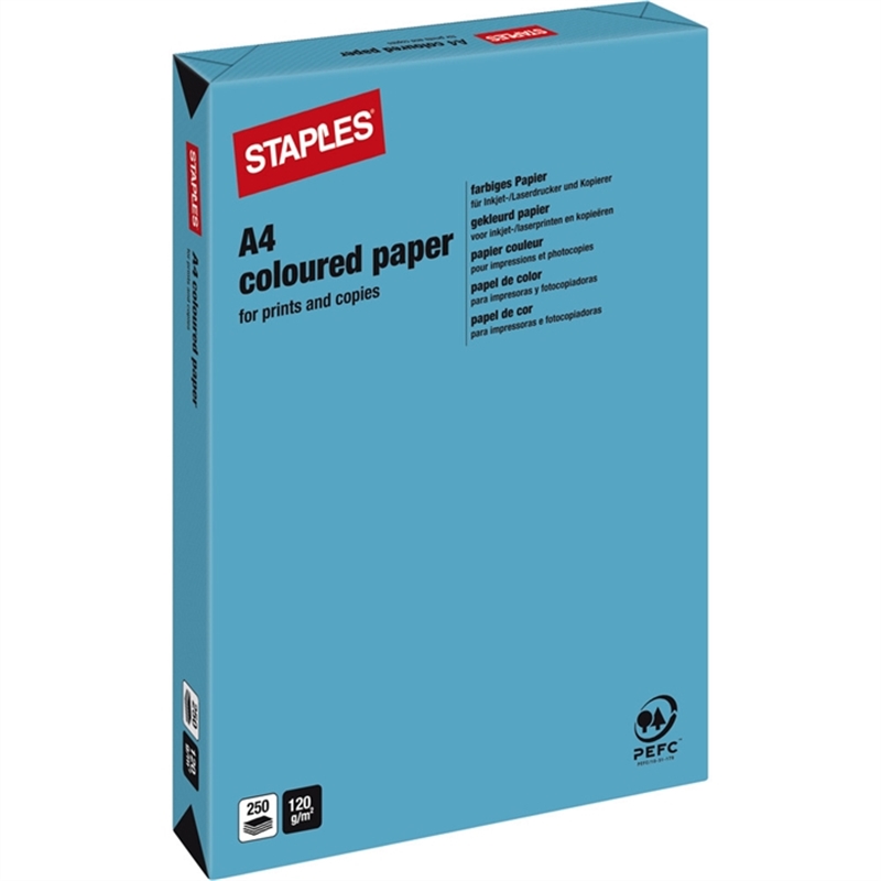 staples-multifunktionspapier-a4-120-g/m-deep-blue-/-royalblau-intensiv-250-blatt