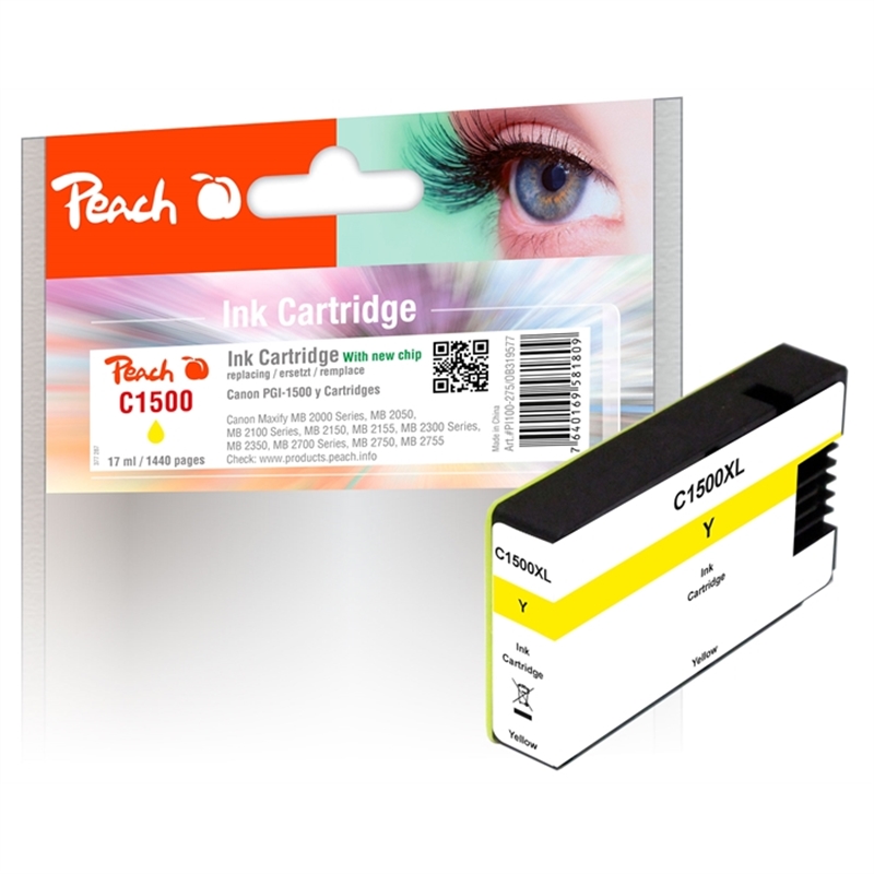 peach-xl-tintenpatrone-gelb-kompatibel-zu-canon-pgi-1500-pgi-1500y-xl