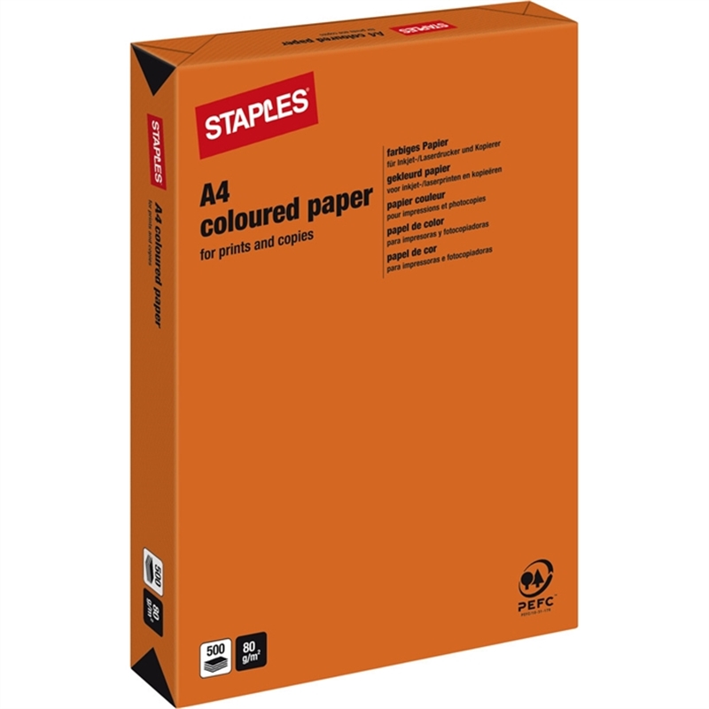 staples-multifunktionspapier-a4-80-g/m-orange-intensiv-500-blatt