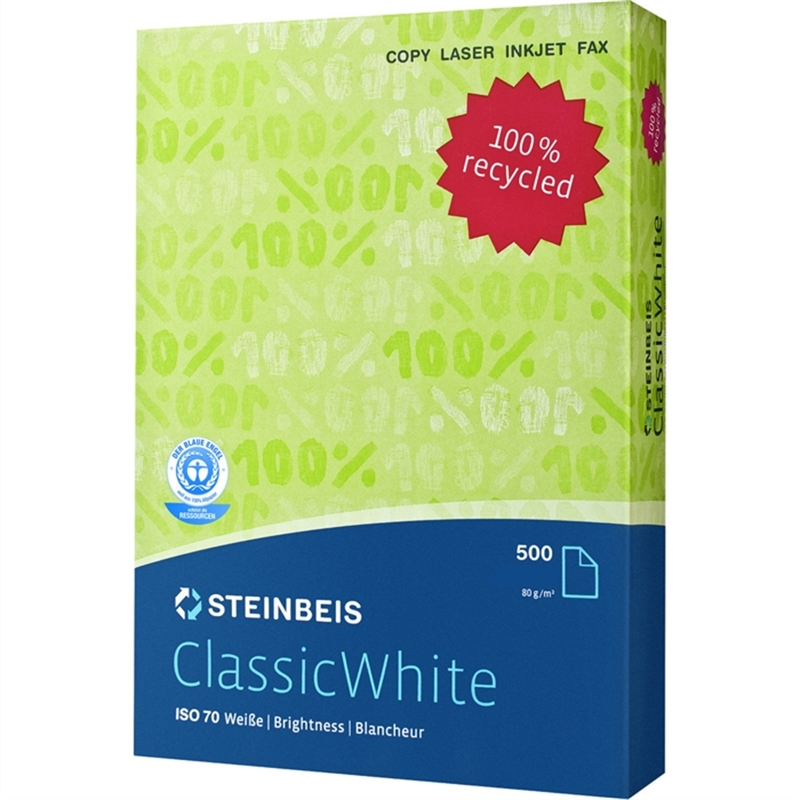 steinbeis-multifunktionspapier-classic-white-70-a3-80-g/m-recycling-500-blatt