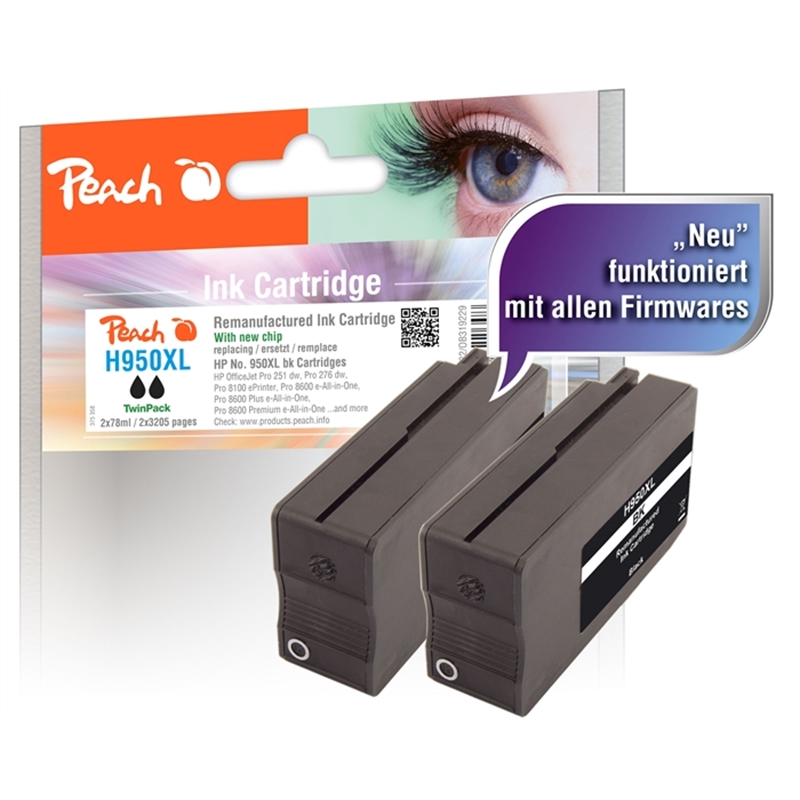 peach-doppelpack-tintenpatrone-schwarz-hc-kompatibel-zu-hp-no-950xl-cn045ae