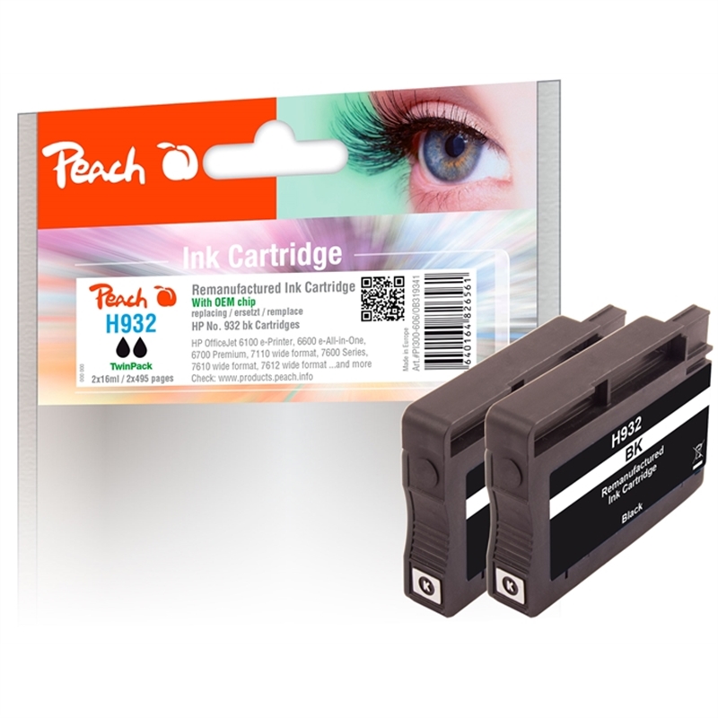 peach-doppelpack-tintenpatrone-schwarz-kompatibel-zu-hp-no-932-cn057ae-B153367