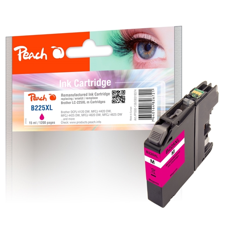 peach-tintenpatrone-magenta-kompatibel-zu-brother-lc-225xlm