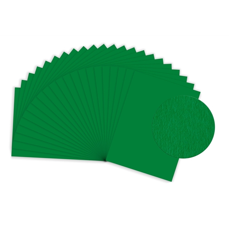 sumico-tonzeichenpapier-130g/m-50x70-cm-25-bogen-smaragdgruen