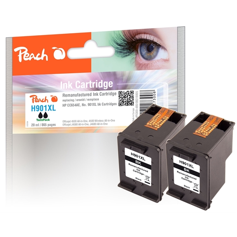 peach-doppelpack-druckkoepfe-schwarz-kompatibel-zu-hp-no-901xl-cc654ae