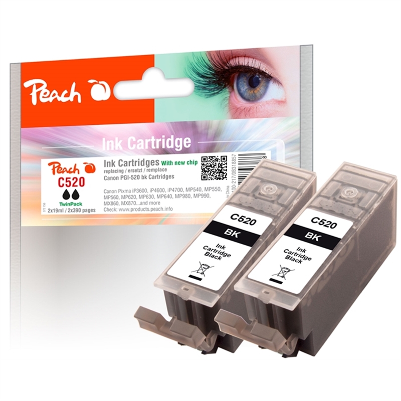 peach-doppelpack-tintenpatronen-schwarz-kompatibel-zu-canon-pgi-520-pgi-520bk-2932b001