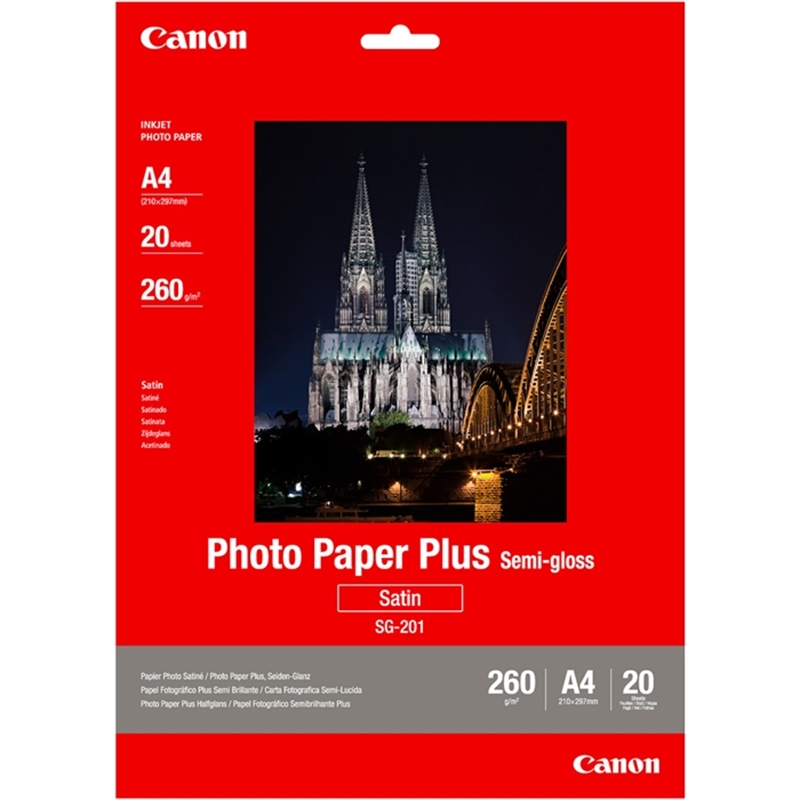 canon-inkjetpapier-sg-201-a4-260-g/m-weiss-seidenglaenzend-20-blatt