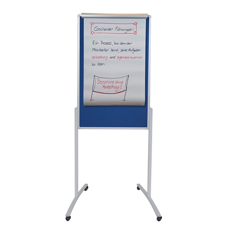 moderationstafel-pro-78-x-125-cm-blau/filz-weiss/lackierte-schreiboberflaeche