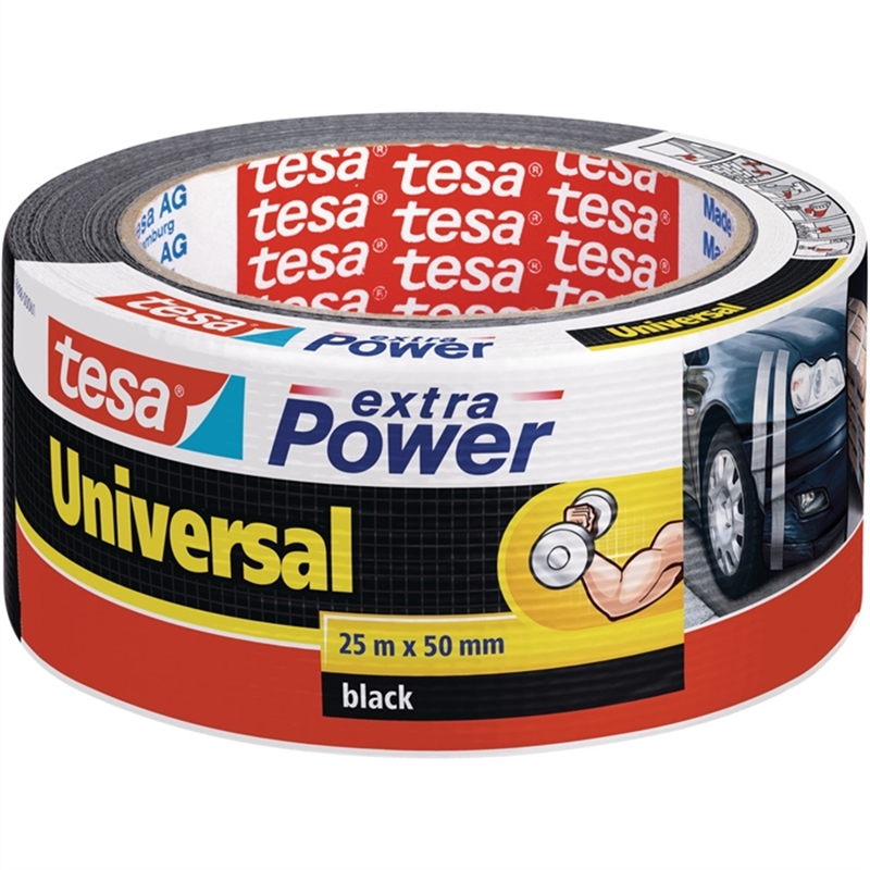 tesa-gewebeband-extra-power-universal-selbstklebend-50-mm-x-25-m-schwarz-6-stueck