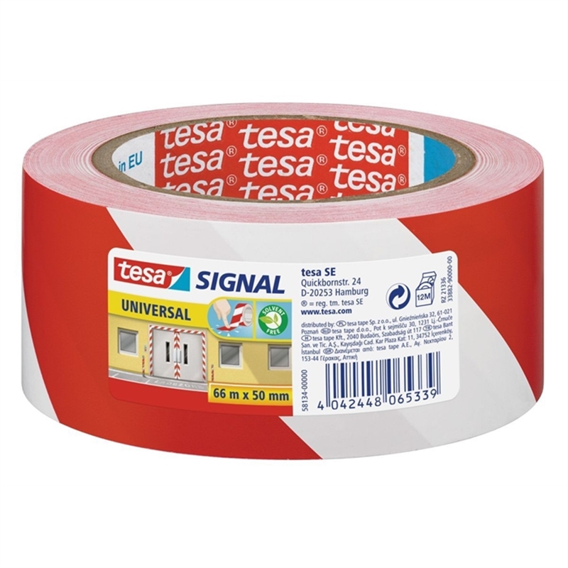 tesa-warnband-signal-universal-pp-selbstklebend-50-mm-x-66-m-rot/weiss