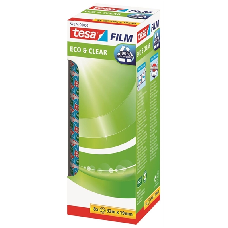 tesa-klebeband-eco-clear-polypropylen-rc-selbstklebend-permanent-19-mm-x-33-m-farblos-transparent-8-stueck