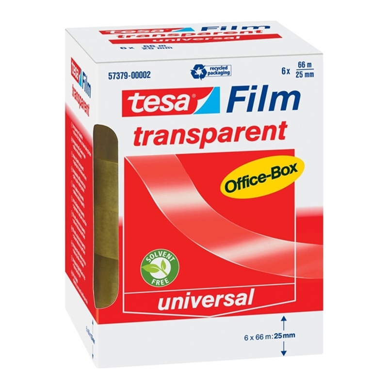 tesa-klebeband-transparent-selbstklebend-25-mm-x-66-m-farblos-1-rolle