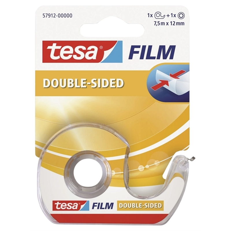 tesa-doppelklebeband-handabroller-permanent-12-mm-x-7-5-m