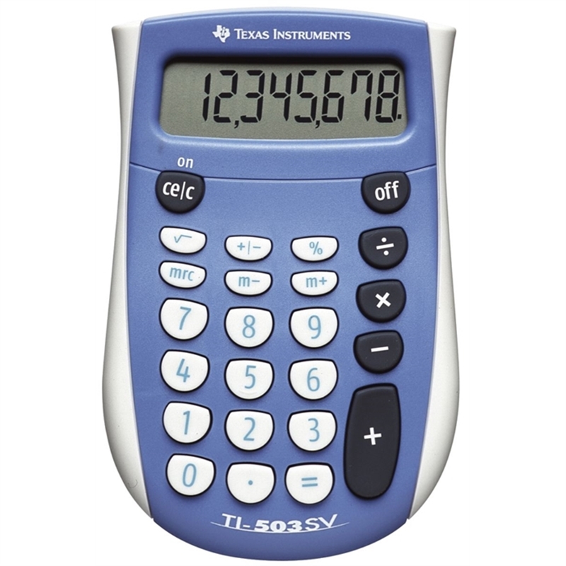 texas-instruments-taschenrechner-ti-503-sv-batteriebetrieb-flaches-display-lcd-8stellig-1zeilig-73-x-119-x-13-mm-60-g-lichtgrau/blau