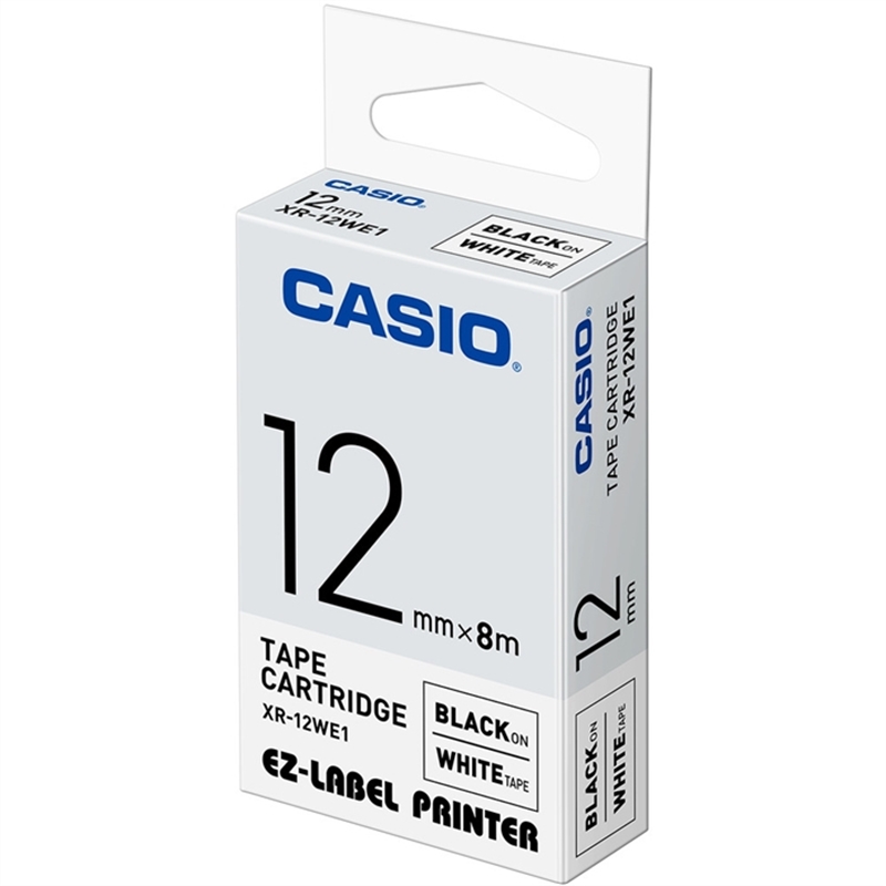 casio-schriftbandkassette-xr-12we1-12-mm-x-8-m-schwarz-auf-weiss