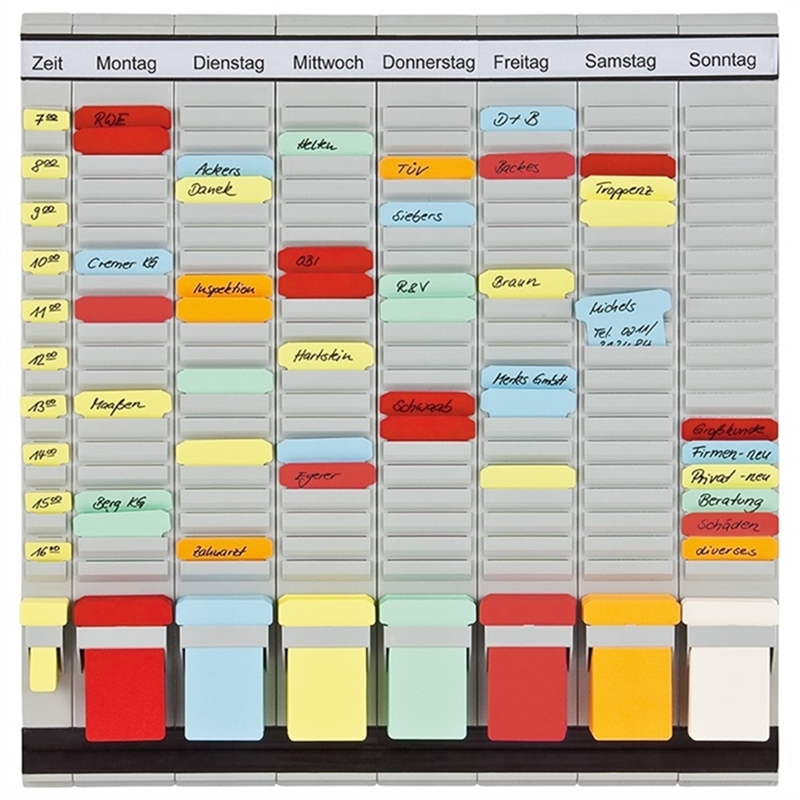 franken-stecktafel-officeplaner-ohne-ablageschale-nicht-magnetisch-7-bahnen-20-felder-47-3-x-49-cm