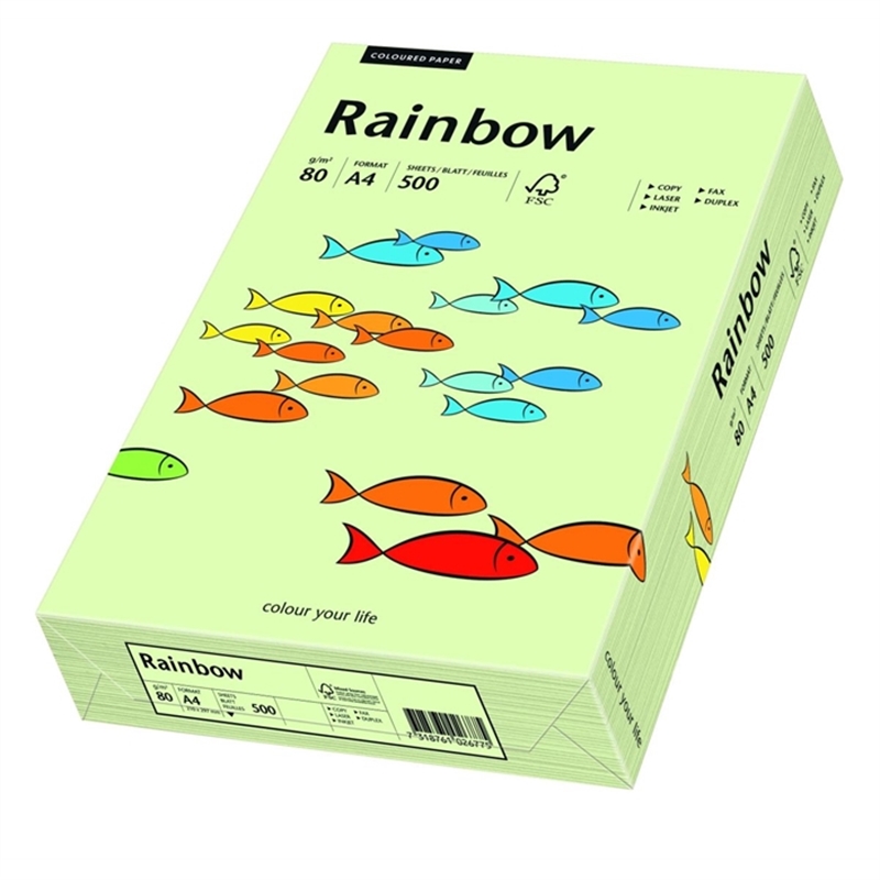 rainbow-multifunktionspapier-a4-80-g/m-hellgruen-pastell-500-blatt