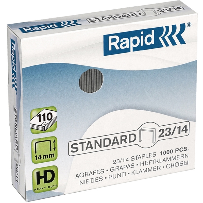rapid-heftklammer-standard-23/14-verzinkt-1-000-stueck