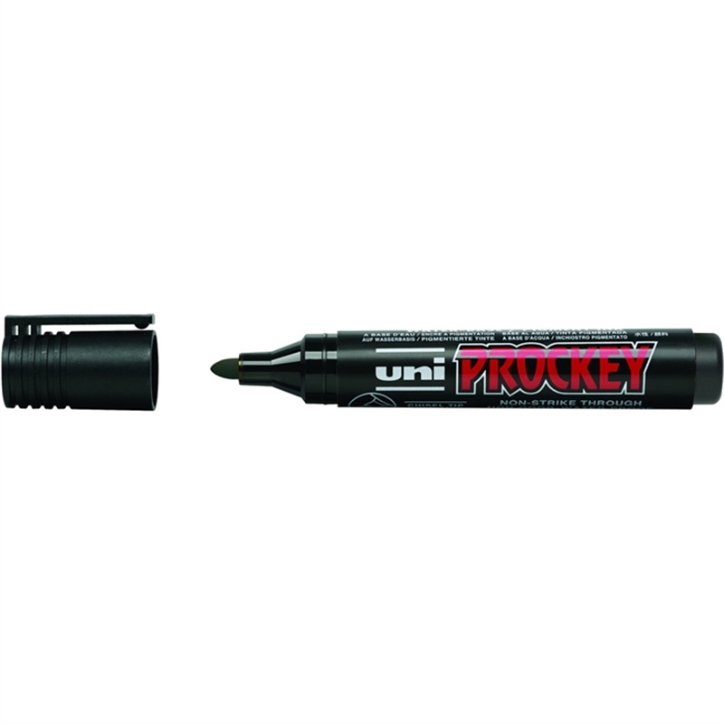 uni-permanentmarker-prockey-rundspitze-1-5-3-mm-schaftfarbe-schwarz-schreibfarbe-schwarz