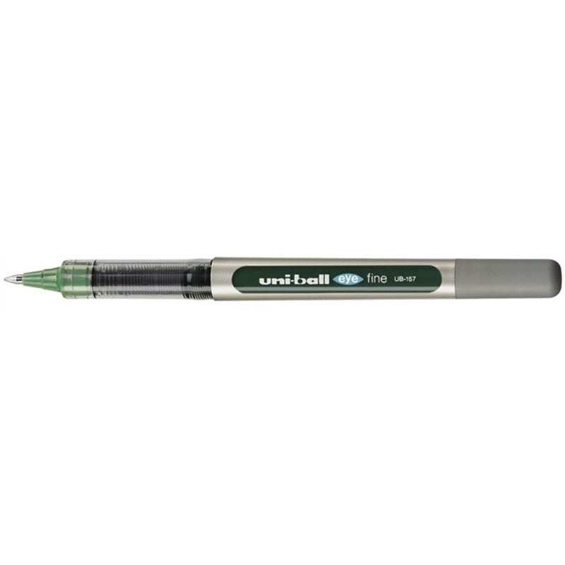 uni-ball-tintenkugelschreiber-eye-fine-ub-157-0-4-mm-schreibfarbe-gruen