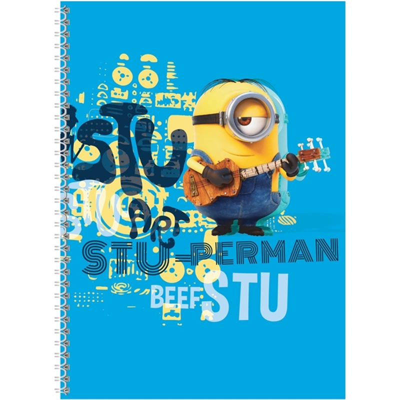 minions-collegeblock-stuart-ungelocht-a4-80-blatt