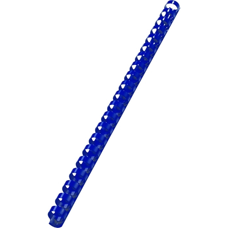 gbc-binderuecken-combbind-kunststoff-21-ringe-us-teilung-a4-22-mm-fuer-195-blatt-blau-100-stueck