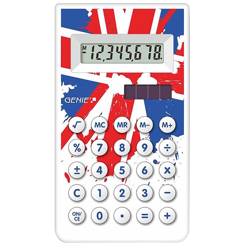 genie-30cb-8-digit-pocket-calculator-unique-design
