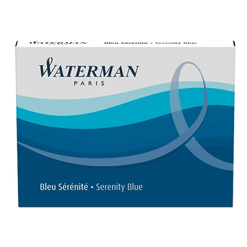 waterman-tintenpatrone-standard-grossraum-schreibfarbe-floridablau-8-stueck